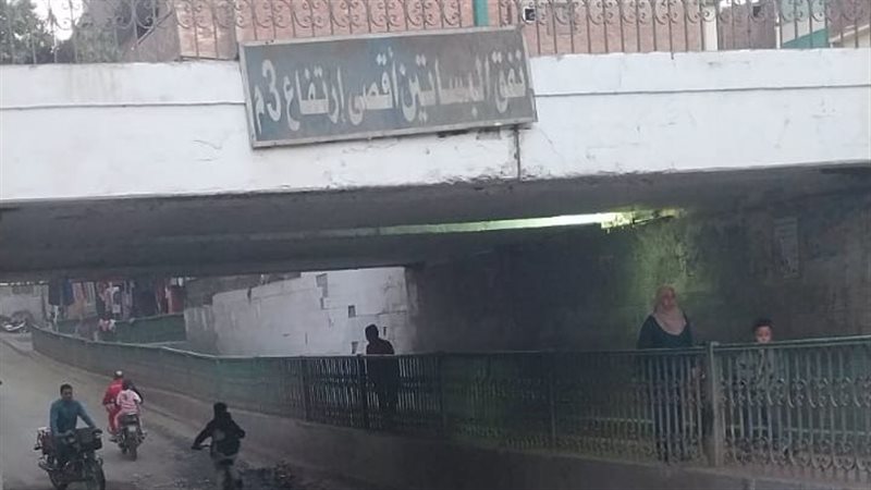 جانب من الكوبري 