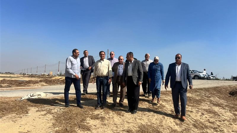 من معاينة موقع إقامة