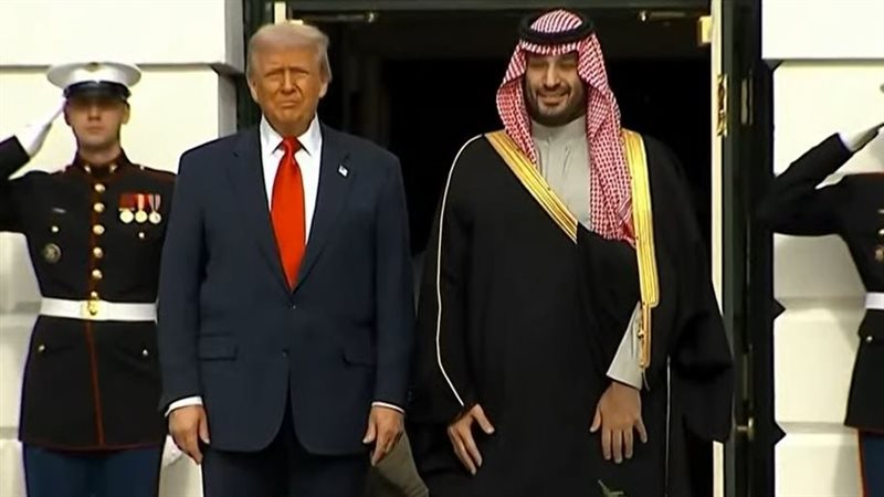 بن سلمان وترامب 