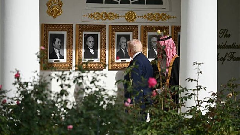 ترامب وبن سلمان 