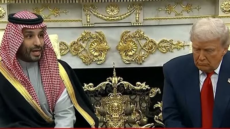 بن سلمان وترامب 