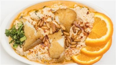 سمك مشوي بالبهارات الحارة والطحينية .. وصفة لذيذة وسهلة جدا