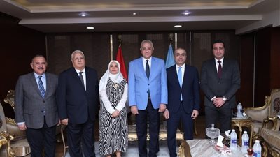  رئيس البنك الزراعي المصري يلتقي محافظ الغربية لدعم جهود تحقيق التنمية  