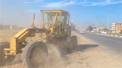 بطول طريق القنايات.. حملة مكبرة ترفع 10 نقلات قمامة بالشرقية