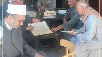 مرور مفاجئ لمديرأوقاف قنا على إدارة “ فرشوط” لمتابعة الانضباط والعمل الميداني