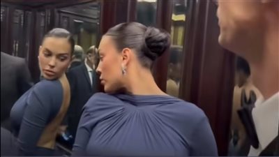 جورجينا رودريجيز بفستان أيقوني من أرشيف الأوسكار 2005