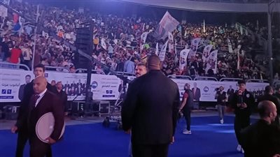بحضور الآلاف.. انطلاق المؤتمر الختامي الحاشد لحزب مستقبل وطن باستاد القاهرة
