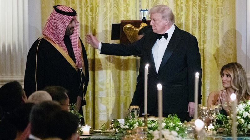 ترامب وبن سلمان