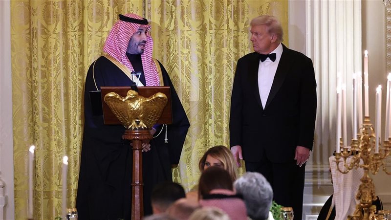 بن سلمان وترامب