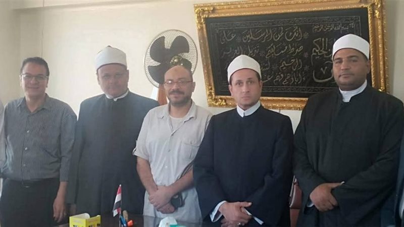 اجتماع مدير أوقاف