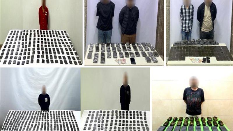 المتهمون والمواد