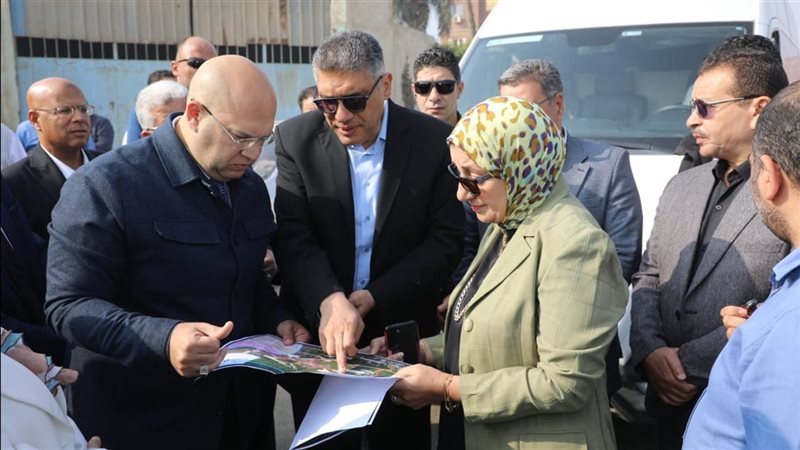 محافظ الجيزة في جولة