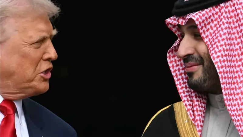 ترامب وبن سلمان