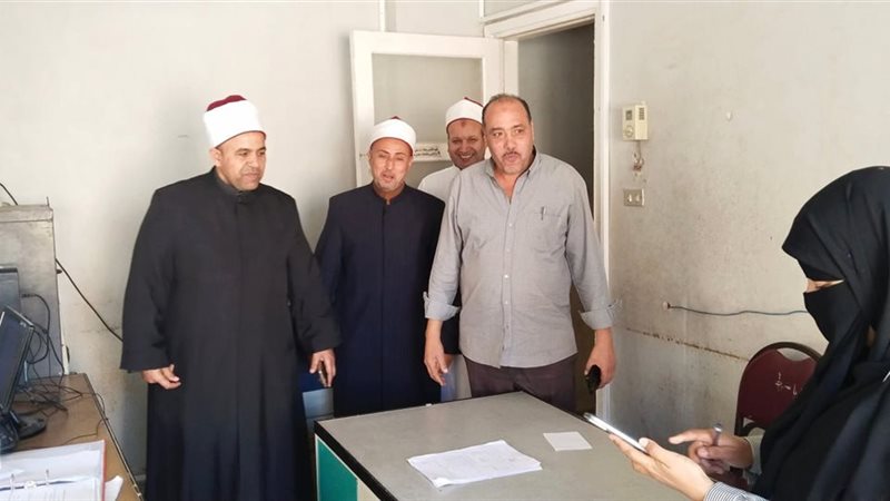 جولة مدير أوقاف مطروح