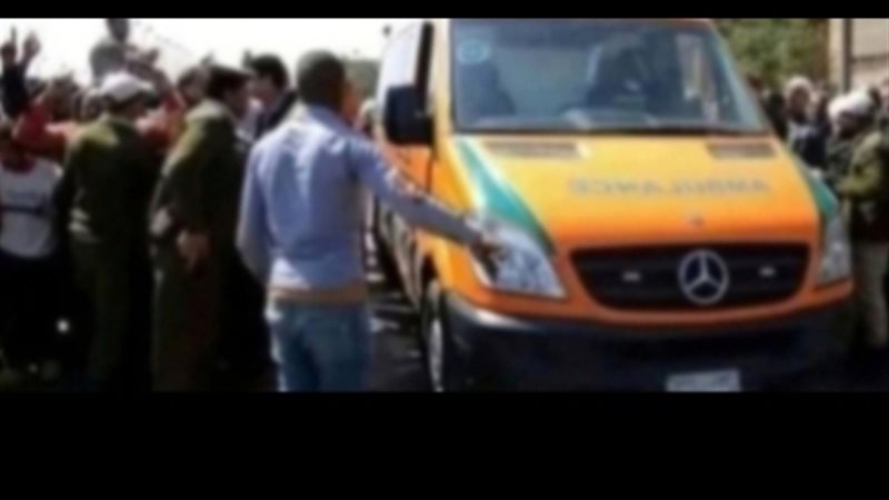 حادث تصادم سيارتين