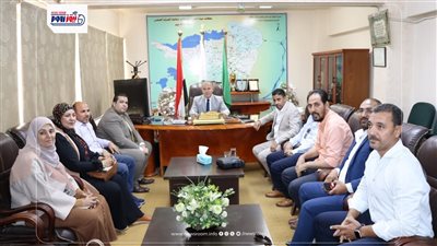 اجتماع تعارفي بين رئيس مياه الفيوم واللجنة النقابية للعاملين بالشركة