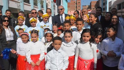 محافظ الغربية يفتتح مدرسة التربية الفكرية بطلعت حرب بعد تطوير شامل