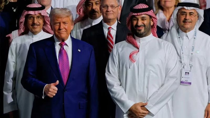 ترامب وبن سلمان 