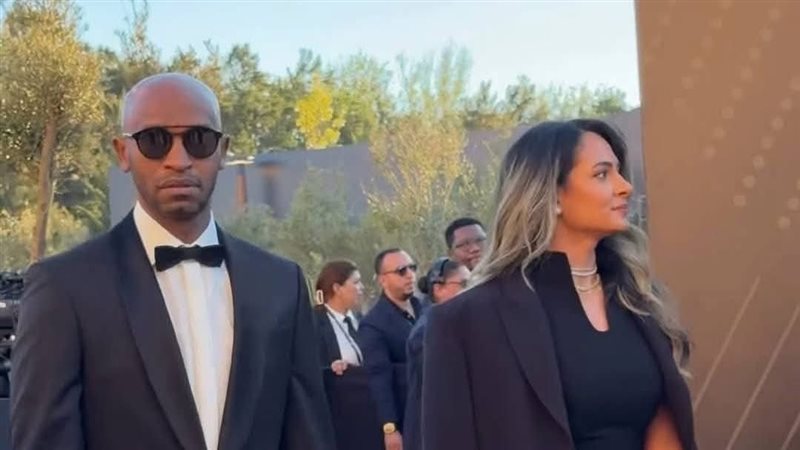 شيكابالا وزوجته في