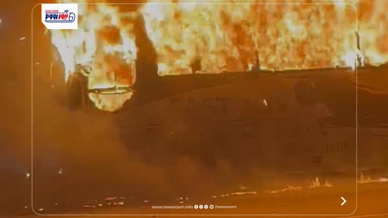 حريق أتوبيس