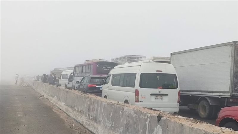 جانب من الطريق 