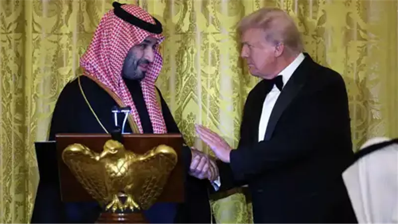 بن سلمان وترامب