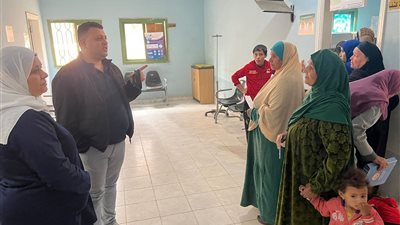 توصيات وتكليفات هامة لوكيل صحة بنى سويف عقب زيارته لوحدة الكوم الأحمر