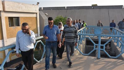 رئيس شركة مياه القليوبية يقرر سحب أعمال الإحلال والتجديد بمحطة معالجة كفر مويس