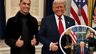 اللحظة الأعظم.. ترامب ينشر فيديو بالذكاء الاصطناعي مع رونالدو