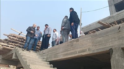 نائب محافظ الجيزة يتابع معدلات تنفيذ مبنى مجلس مدينة العياط الجديد