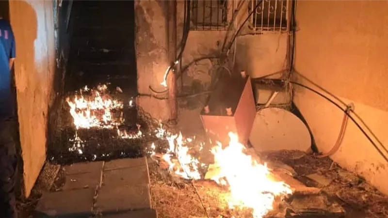 السيطرة على حريق