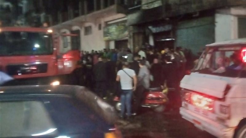 مكان الحريق 