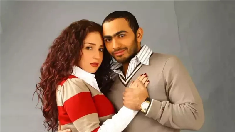 تامر حسني ومي عز