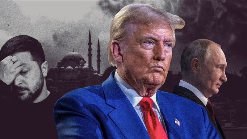 ترامب بوتين زيلينسكي