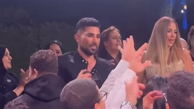 ريم مصطفى تحتفل بزفاف نجلها.. وأحمد سعد يحيي الفرح |فيديو 