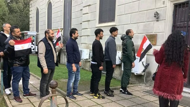 تصويت المصريين بالخارج