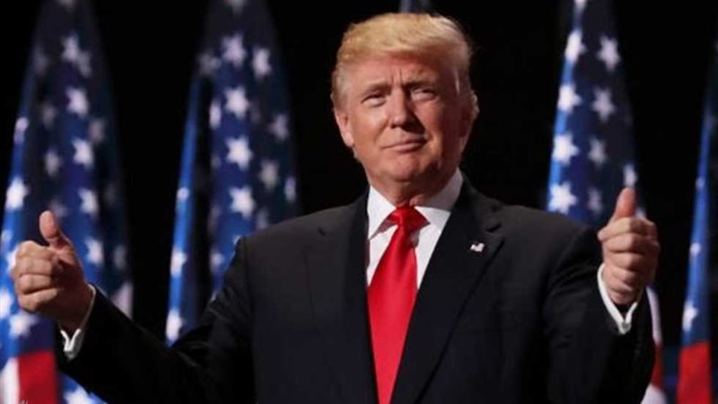 الرئيس الأمريكي دونالد