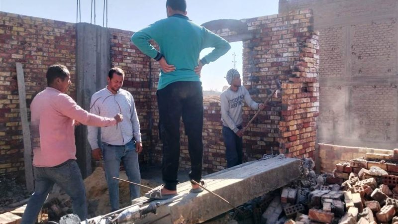 جانب من الإزالات