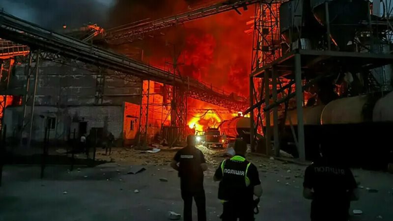 هجوم بطائرة مسيرة