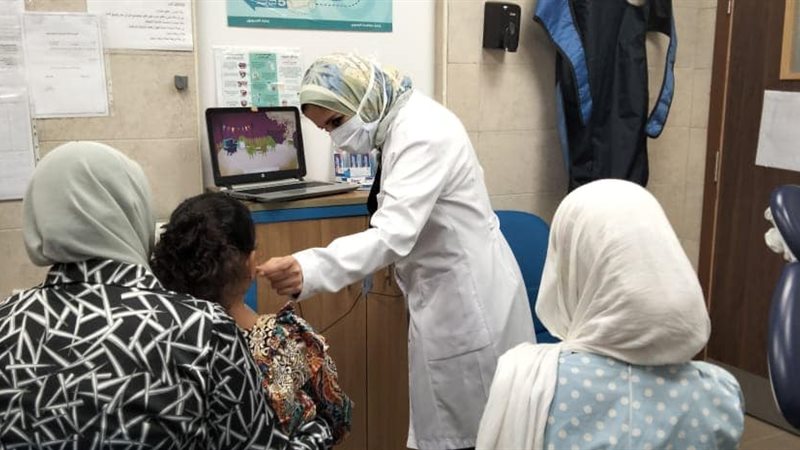 جانب من الفحوصات