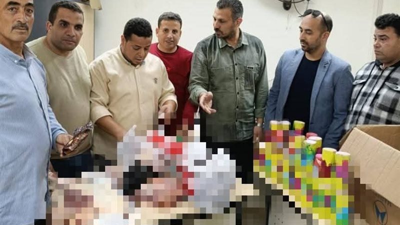 ضبط 188 عبوة ألعاب