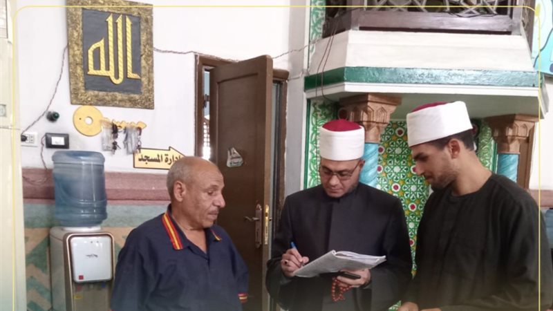 جولة مدير أوقاف أسوان