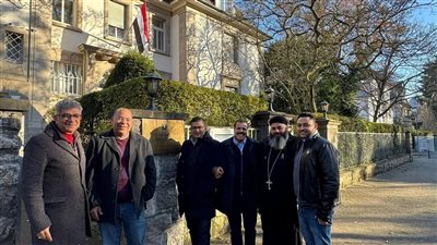 استمرار توافد المصريون بفرانكفورت في اليوم الثاني للتصويت بانتخابات النواب