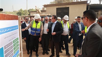  وزير الصحة يتفقد مشروع مبنى الطب الرياضي بالمعهد القومي للجهاز الحركي