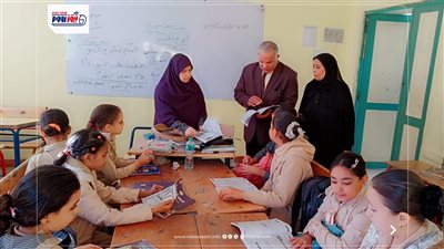 وكيل وزارة التعليم بالفيوم يتابع سير انضباط وانتظام العملية التعليمية بالمدارس