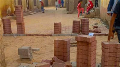 سوهاج تبدأ رصف 9 آلاف متر بالإنترلوك في المراغة ضمن خطة تنمية صعيد مصر