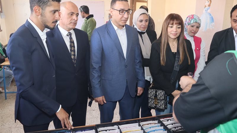 القافلة الطبية بقرية