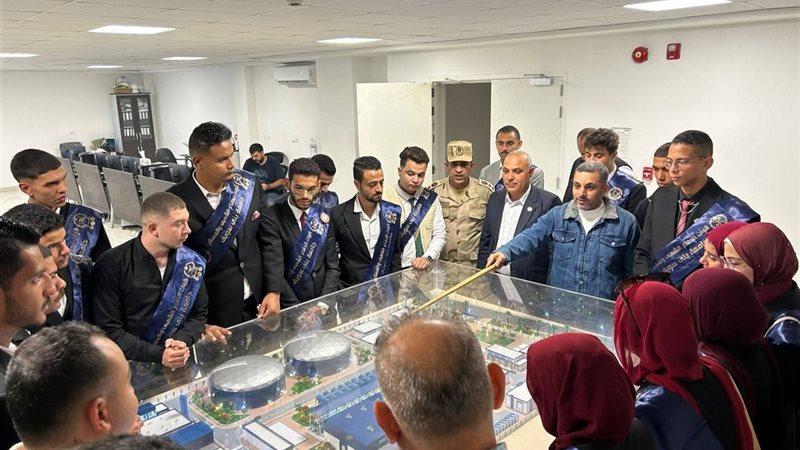 جانب من زيارة وفد