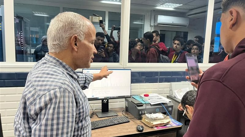 جانب من الزياره 