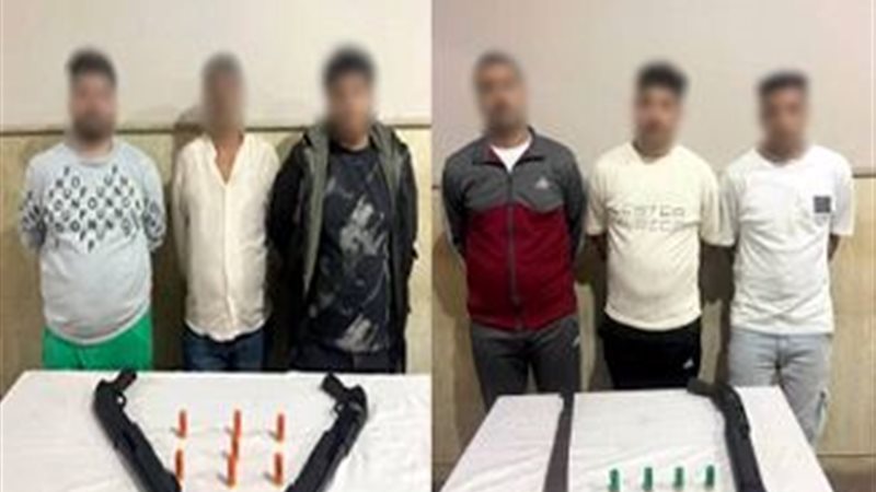 المتهمون والأسلحة